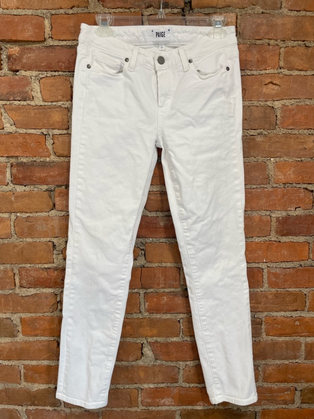 PAIGE White Skinny Jeans — Sleek Women's Fit